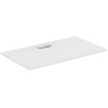 Receveur rectangulaire acrylique ultrafin 25 cm Ultra Flat New Blanc Mat 140x90cm