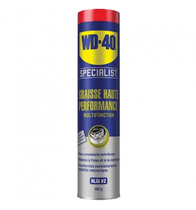 Graisse haute performance multifonctions WD40 Specialist au sulfate de calcium cartouche 400g