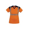 TeeShirt femme BAHIA manches courtes coloris orange taille XS