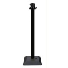 Poteau PVC monobloc base lestée noir Ø 50 mm hauteur 950 mm