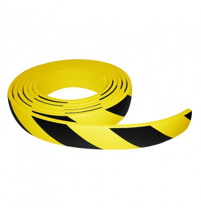 Protection souple en mousse noirjaune 60x5000x10 mm