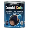 Peinture métal alkyde non solvantée CombiColor Aqua brillant RAL 7016 gris anthracite pot 075l