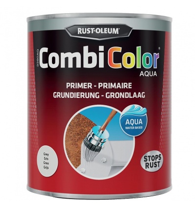 Primaire gris à séchage rapide non solvanté CombiColor Aqua Primer pot 075l