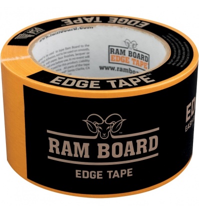 Adhésif de fixation périphérique EDGE TAPE pour protection de sol RAM BOARD orange 55mx635mm