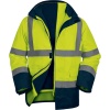 Parka haute visibilité jaune SPEED 5 en 1 taille 3XL