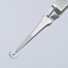 Pince brucelle inox 90mm lisse pointue