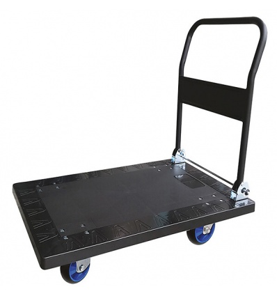 Chariot plastique avec dossier rabattable 300 kg