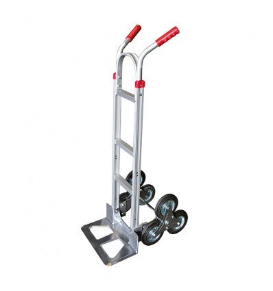 Diable aluminium trois roues monteescalier 150 kg