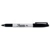 Marqueur permanent Sharpie pointe fine ogive noire sachet de 12