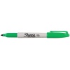 Marqueur permanent Sharpie pointe fine ogive verte sachet de 12