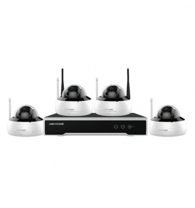 Kit vidéosurveillance Wifi 4 caméras dôme NK42W1H1T