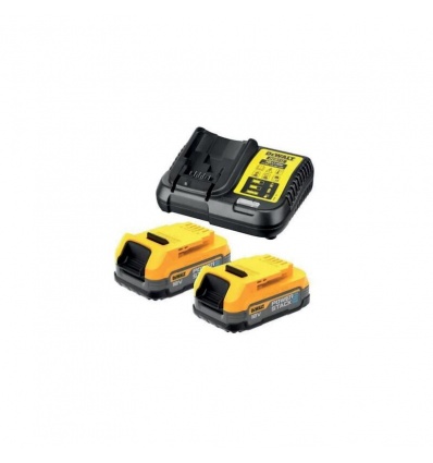 Pack 2 batteries POWERSTACK XR 18V 17Ah LiIon chargeur