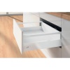 Kits Innotech Atira avec coulisses Push To Open 30 kg tiroir casserolier tringles 144 mm 350 mm Blanc