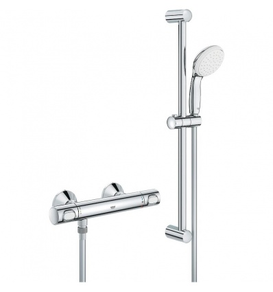 Ensemble de douche Grohtherm 500 Tempesta 100 1 jet