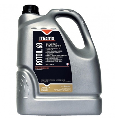 Huile minérale de synthèse Rotoil 68 4 bidon de 5 litres