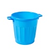 Poubelle ronde tri sélectif 50 L bleu