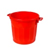 Poubelle ronde tri sélectif 75 L rouge