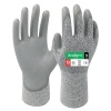 Gants 12330 POLYESTERPU Jauge 13 Anticoupure B gris taille 6 sachet de 2 paires