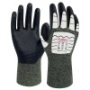 Gants X007 Jauge 13 chaleur et anticoupure D vert taille 7 sachet de 6 paires