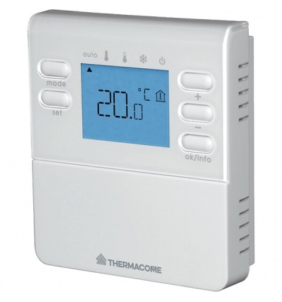 Thermostat dambiance digital filaire Thermacome