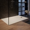 Receveur de douche céramique Cascade ultraplat blanc brillant 120x90 cm