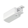 Alimentation de fin de circuit ProRail3 droite Blanc 230V métalplastique 3 phases