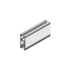 Rail de coulissage pour ferrure de volet Frontslide 60A long 3500 mm en acier finition argent