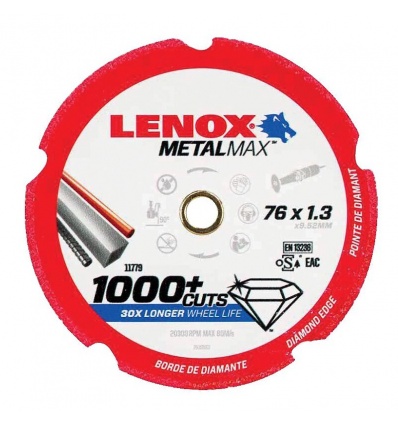 Disque Ø76mm MétalMax 75 x 13 mm