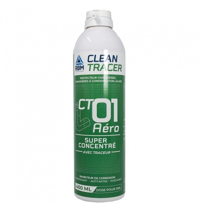 Aérosol inhibiteur de corrosion super concentré CT01 dispersant antitartre passivant avec traceur aérosol de 400mL