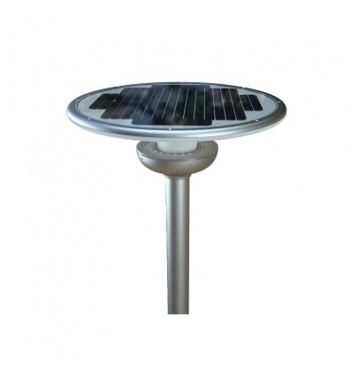 Tête de mât solaire autonome Tulip 25 W 2000 lm 3000K IP65 IK10