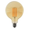 Lampe LED globe vintage à filament Long G125 E27 8 W 680 lm 2000K