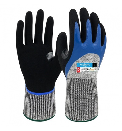 Gants anticoupure D enduction nitrile jauge 13 12368 taille 7 carton de 72 paires