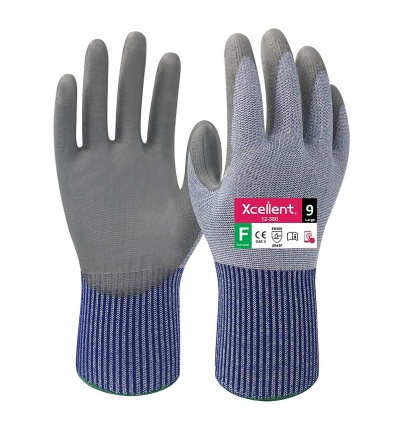 Gants anticoupure F enduction PU jauge 13 12380 taille 7 carton de 144 paires