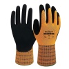 Gants super flex enduction Latex jauge 13 2111 taille 7 carton de 144 paires