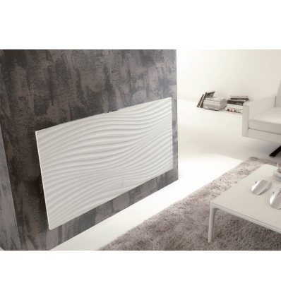 Radiateur Irisium d’Atlantic design et connecté 1500W blanc