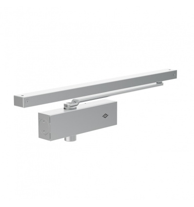 Corps de fermeporte FP4100 force 3 argent