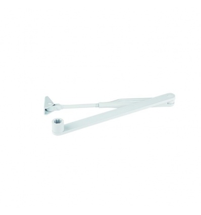 Bras compas finition blanc pour ferme-porte DORMAKABA TS 71 - TS 72 - TS 73 V - TS 83