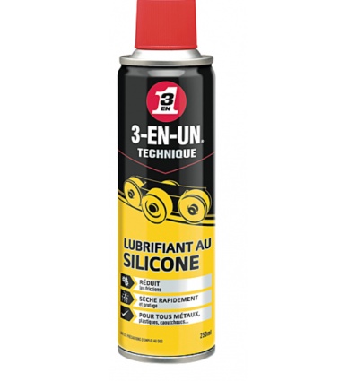 LUBRIFIANT AVEC SILICONE 3 EN 1 - WD 40