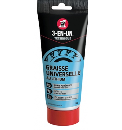 GRAISSE AU LITHIUM 3 EN 1 - WD40