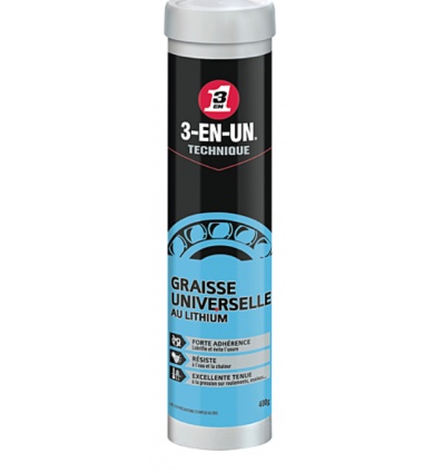 GRAISSE AU LITHIUM 3 EN 1 - WD40