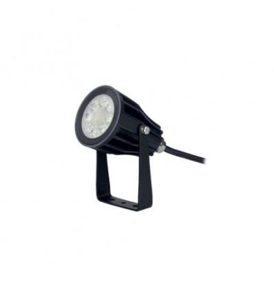 Projecteur orientable noir LED faisceau 15 6W 230V