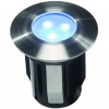 Balise encastrable LED ALPHA bleu 05W 12V 12000K 2 lm