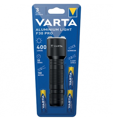 Torche Varta aluminium Light F30 Pro 3xAAA