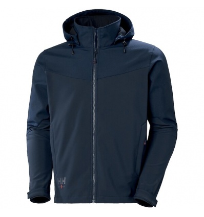 Veste Softshell à Capuche Oxford 74290 coloris bleu marine taille S