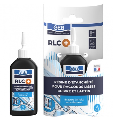 Résine anaérobie RLC pour raccords cuivre et laiton certifié WRAS 30ml