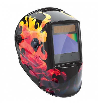 Masque soudeur LCD ZEUS 59913 G FIRE TRUE COLOR