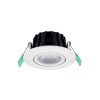 Spot encastré LED orientable Obico 54W CCT 270030004000K 530 lm IP65 noir gradable