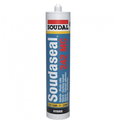 Masticcolle Soudaseal 242 MC coloris gris RAL 7016 cartouche de 290 ml