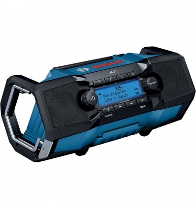 Radio de chantier GPB 18 V livrée sans batterie ni chargeur livré avec adaptateur secteur