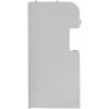 Embout de finition pour profil Gola pour profil central finition blanc mat